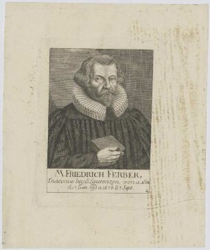 Bildnis des Friedrich Ferber