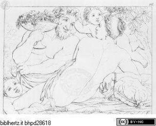 Reale Galleria di Firenze illustrata. 1. Quadri di Storia, Band 1., Venus und Satyr (Taf. 16)