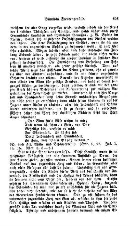 Sinnliche Freudengenüsse