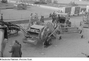 Landwirtschaftliche Geräte auf der Technischen Messe