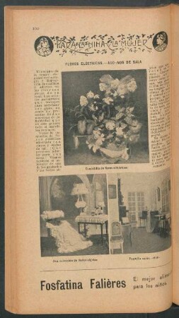 Flores eléctricas - adornos de sala : Para la niña y la mujer