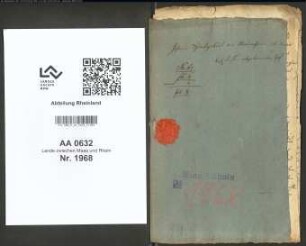 Gesuch des Johann Hundgeburt aus Mauenheim (Kanton Köln) an den Volksrepräsentanten Gillet wegen Brandschadens
