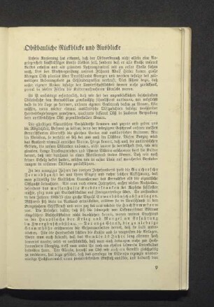 Obstbauliche Rückblicke und Ausblicke