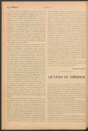 La caída de Varsovia