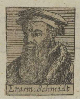 Bildnis des Erasmus Schmidt