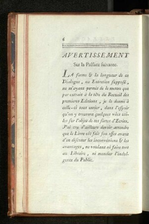 Avertissement sur la Préface suivante.