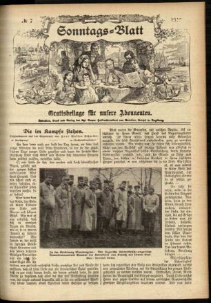 Ausgabe vom Sonntag, den 13. Februar 1916.