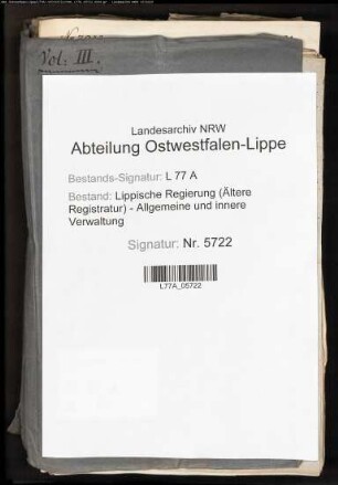 Rechnungen der Steindruckerei im Strafwerkhaus, Bd. 3