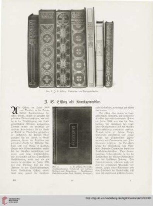 22: J. V. Cissarz als Kunstgewerbler