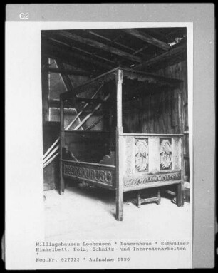 Schwälmer Himmelbett