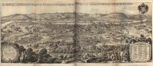 Der zu Hungarn und Böheim K.M. Belägerung des H.R. Freyen Statt Regenspurg