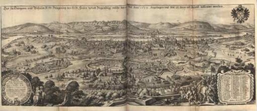 Der zu Hungarn und Böheim K.M. Belägerung des H.R. Freyen Statt Regenspurg