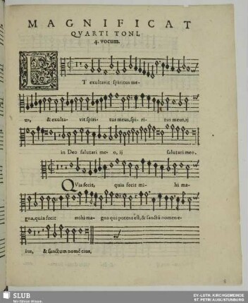 Magnificat quarti toni
