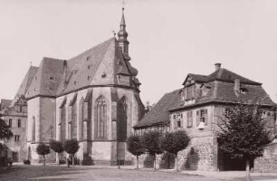 Büdingen, Marienkirche : Büdingen. Marienkirche. Ansicht von Südosten
