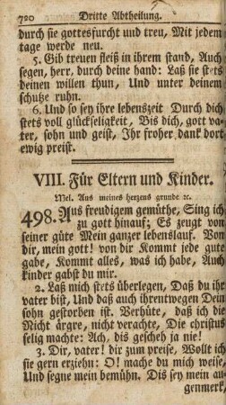 VIII: Für Eltern und Kinder