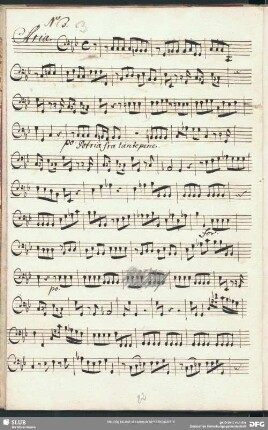 No. 3 Aria: Potria fra tante pene
