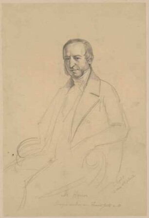 Bildnis Harnier, Eduard Ludwig (1800-1861), Jurist, Staatsmann