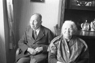 Eiserne Hochzeit der Eheleute Jaroslaw und Theresia Bobek.