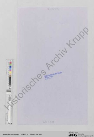 Aufzeichnungen von Alfred Krupp über Albert Pieper für Friedrich Alfred Krupp. [siehe auch Abschrift in WA 9 d 573 VERLUST]