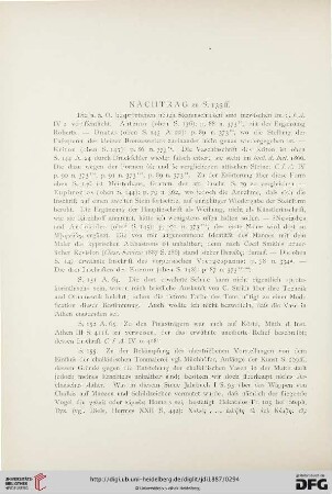 Nachtrag zu S. 135ff