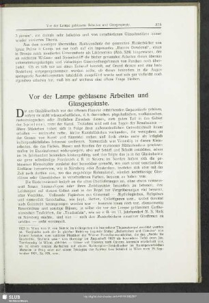 Vor der Lampe geblasene Arbeiten und Glasgespinste