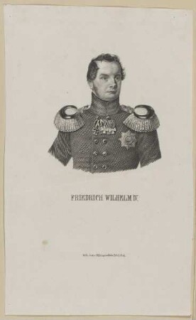 Bildnis des Königs Friedrich Wilhelm IV. von Preußen
