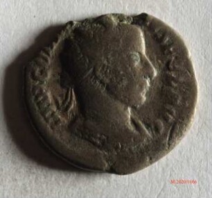 Römische Münze, Nominal Antoninian, Prägeherr Gordianus III., Prägeort Rom, Original