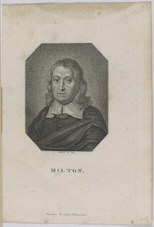 Bildnis des John Milton