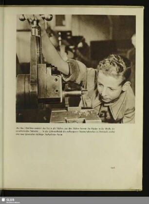 [In der Lehrwerkstatt des volkseigenen Buntmetallwerkes in Hettstedt]