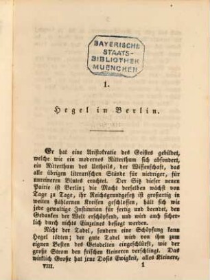 Heinrich Laube's Novellen, 8. Reisenovellen ; 8