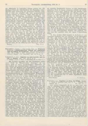 59-60 [Rezension] Baeumker, Clemens, Frühmittelalterliche Glossen des angeblichen Jepa zur Isagoge des Porphyrius
