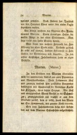 Murten. (Morat.)