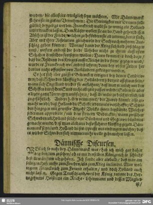 Dännische Discursen
