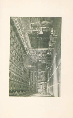 Interior of one of the largest temples, Nikko