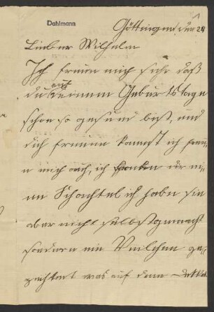 Brief an Wilhelm Grimm : 24.02.1831-05.10.1843