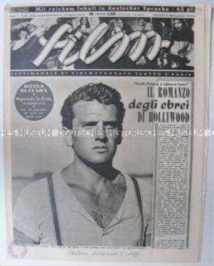 Italienisch-deutsche Wochenzeitung für Kinematographie, Theater und Radio "Film"