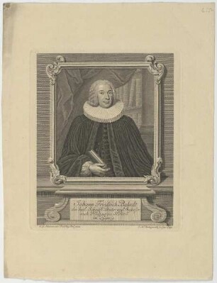 Bildnis des Johann Friedrich Bahrdt