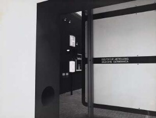 XIV. Triennale Mailand, Deutsche Abt., Prototyp Verkehrsregelungsanlage