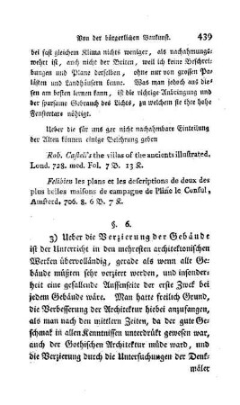 § 6. 3) Verzierung der Gebäude