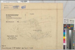 Braunshausen (Hallenberg), Umlegung Braunshausen, Schätzungskarte Flur 5 Bbl.