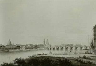 Dresden gegen Mitternacht
