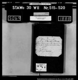 Zivilstandsregister Mariental mit Barmke (Kanton Weferlingen