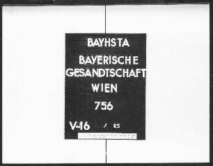 Politische Berichte an Vieregg
