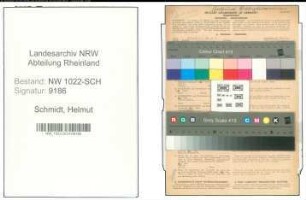Entnazifizierung Helmut Schmidt , geb. 07.03.1907 (Technischer Angestellter)
