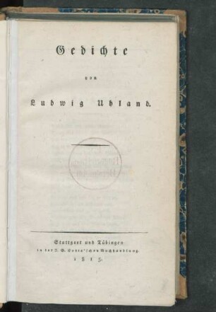 Gedichte