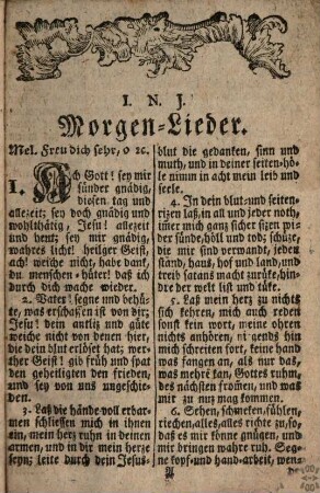 Hochfürstlich Hohenlohisch Waldenburgisches Gesang und Gebet Buch