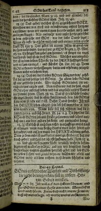 Das 49. Capitel. Gottes unfehlbahre Warheit und Verheissung, die nicht betriegen kan, soll in unsern Hertzen Gedult wircken.