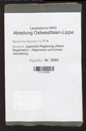 Publikation der Landesverordnungen