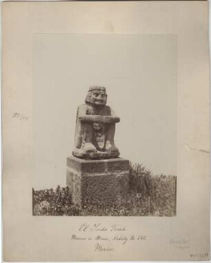 Steinskulptur "El Indio Triste"