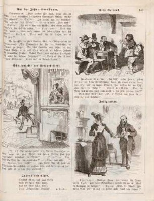 "Schattenseite der Retourbillets" "Kein Getränk" "Indignation"